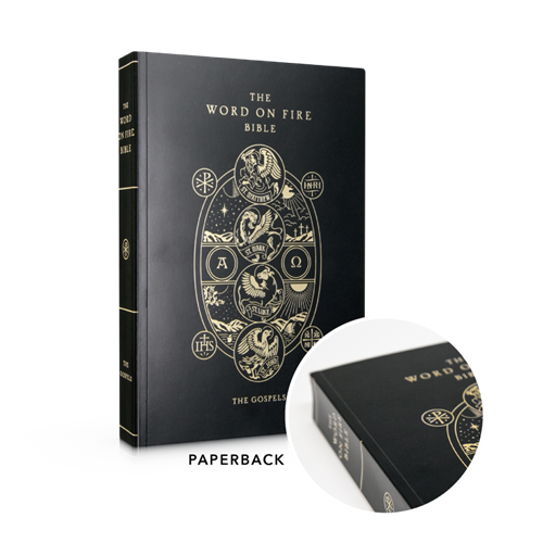 THE WORD ON FIRE BIBLE (VOLUME 1): THE GOSPELS - Paperback